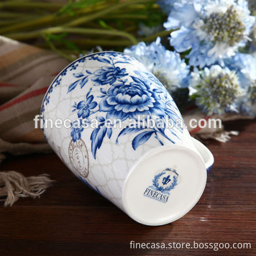 New Design Fine Ceramic white mug